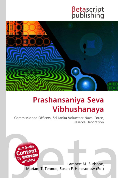 Kniha Prashansaniya Seva Vibhushanaya Mariam T. Tennoe