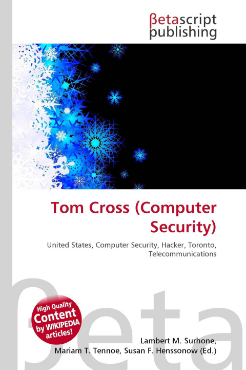 Kniha Tom Cross (Computer Security) Mariam T. Tennoe