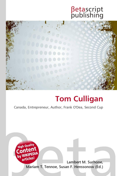 Kniha Tom Culligan Mariam T. Tennoe