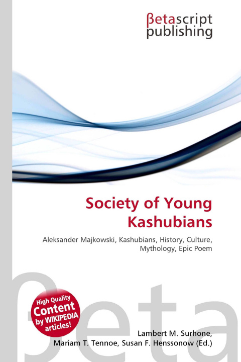 Knjiga Society of Young Kashubians Mariam T. Tennoe