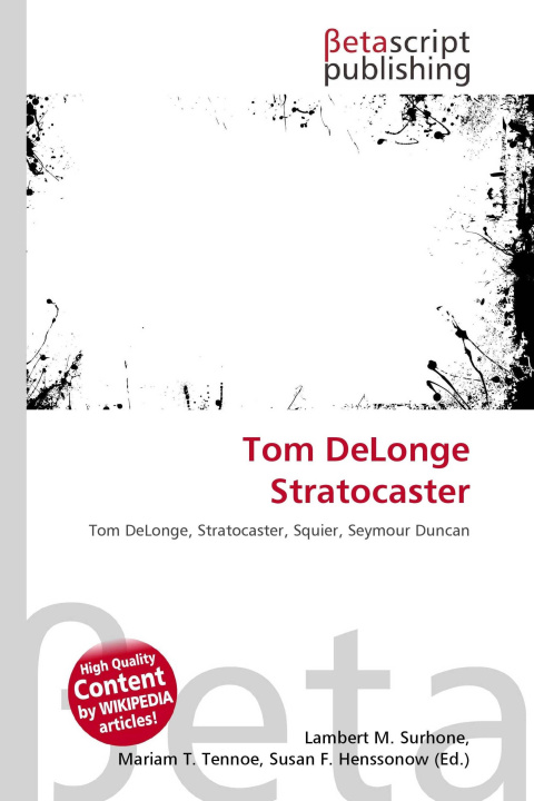 Kniha Tom DeLonge Stratocaster Mariam T. Tennoe