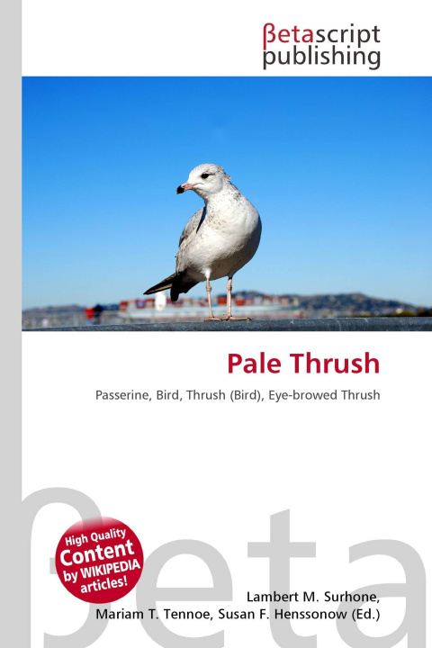Kniha Pale Thrush Mariam T. Tennoe