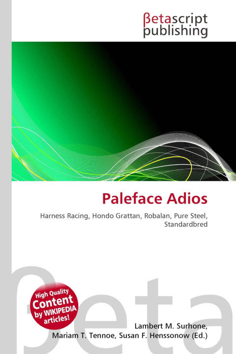 Kniha Paleface Adios Mariam T. Tennoe