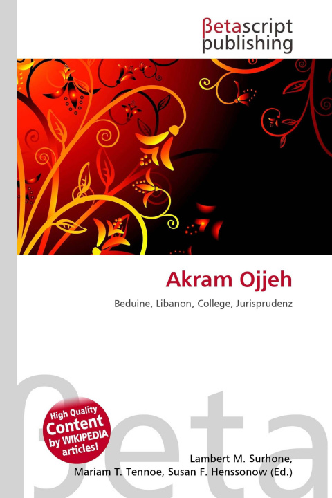 Kniha Akram Ojjeh Mariam T. Tennoe