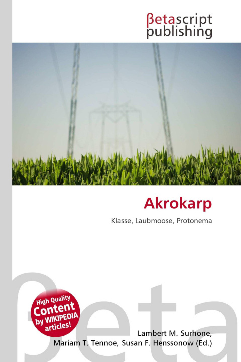 Kniha Akrokarp Mariam T. Tennoe