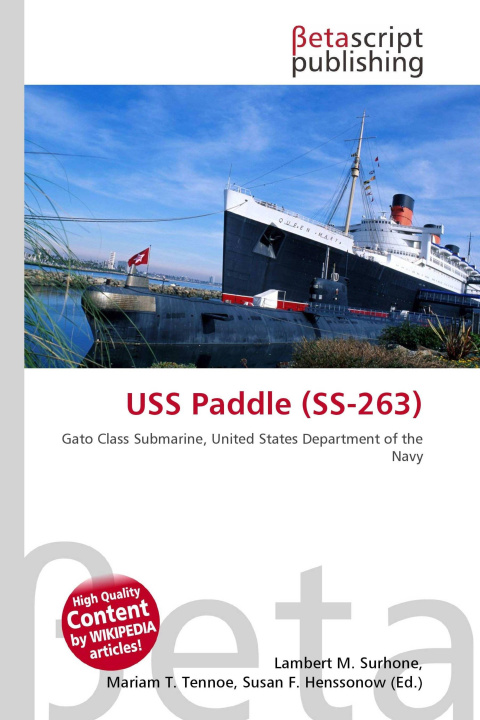 Książka USS Paddle (SS-263) Mariam T. Tennoe