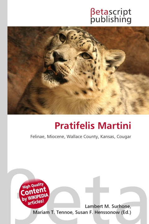 Kniha Pratifelis Martini Mariam T. Tennoe