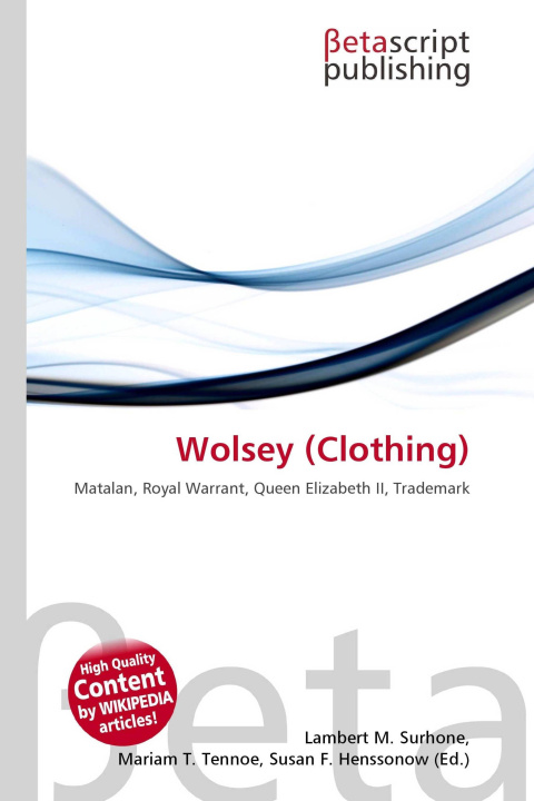 Kniha Wolsey (Clothing) Mariam T. Tennoe