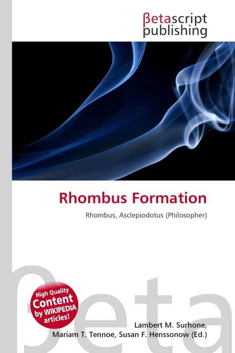 Kniha Rhombus Formation Mariam T. Tennoe