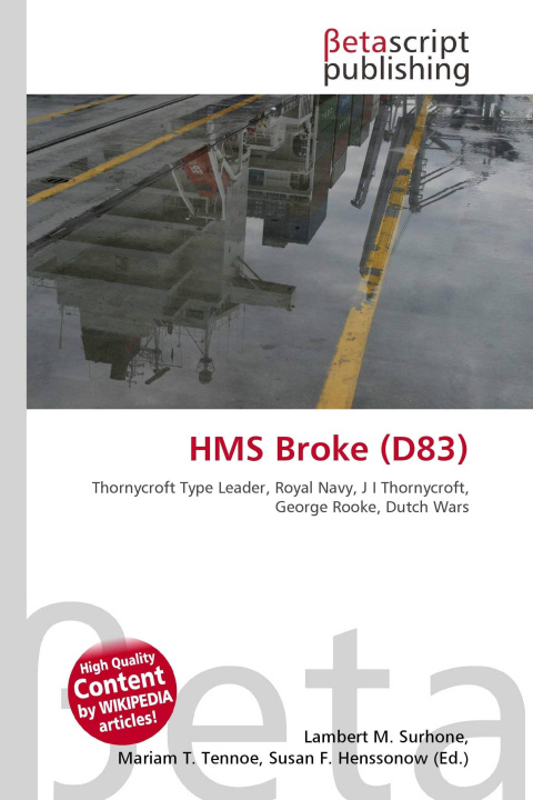 Kniha HMS Broke (D83) Mariam T. Tennoe