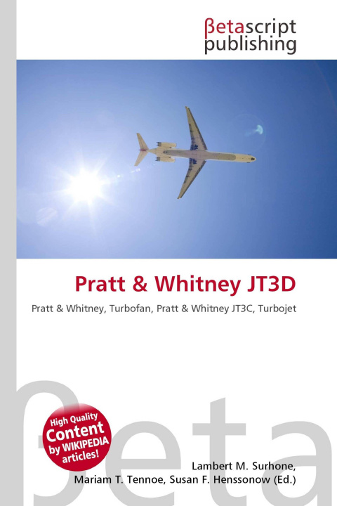 Kniha Pratt & Whitney JT3D Mariam T. Tennoe