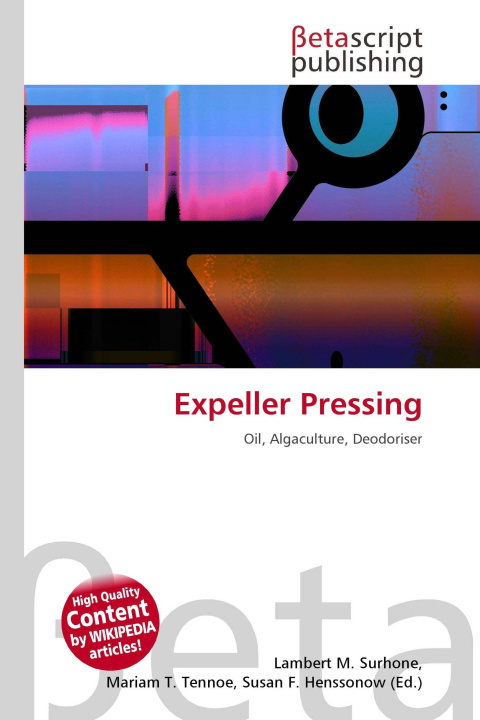Kniha Expeller Pressing Mariam T. Tennoe