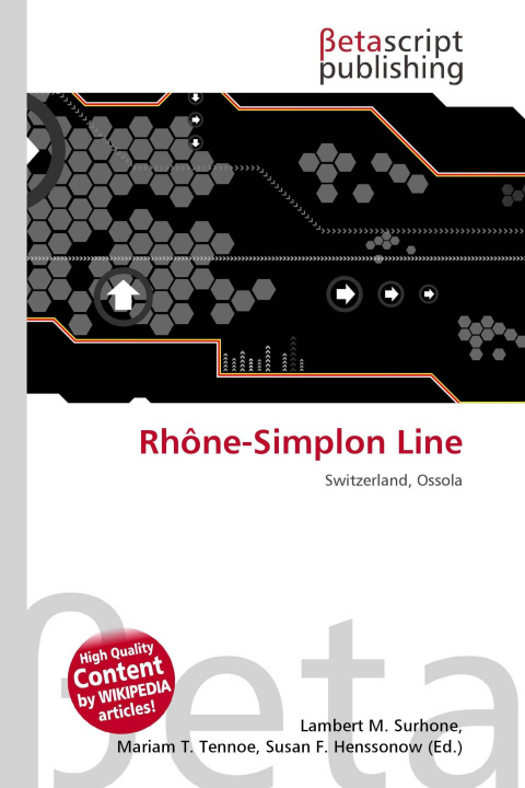 Kniha Rhône-Simplon Line Mariam T. Tennoe