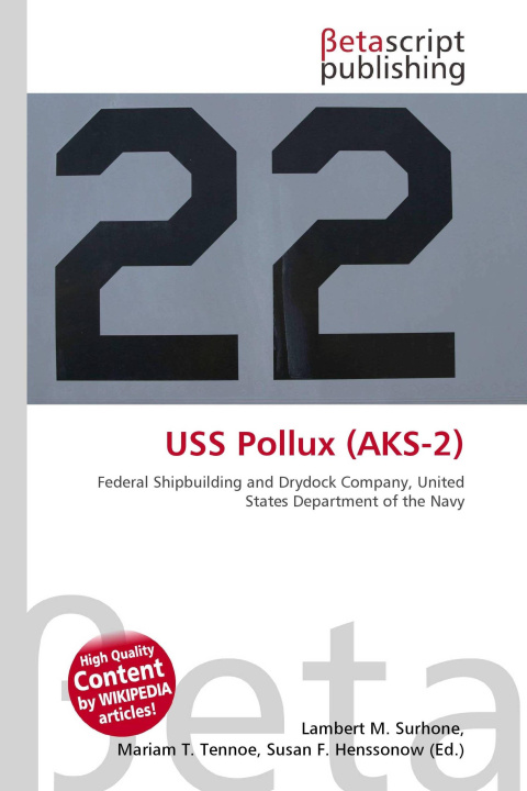 Kniha USS Pollux (AKS-2) Mariam T. Tennoe