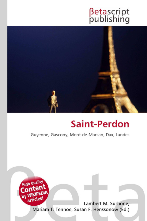Kniha Saint-Perdon Mariam T. Tennoe