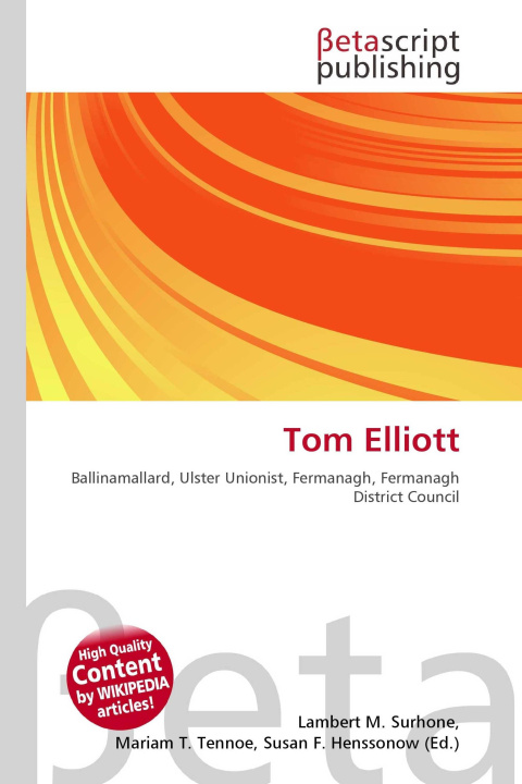 Kniha Tom Elliott Mariam T. Tennoe