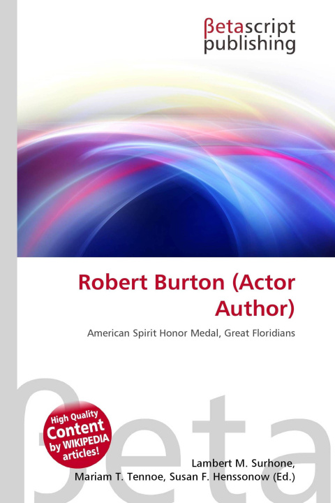 Kniha Robert Burton (Actor Author) Mariam T. Tennoe