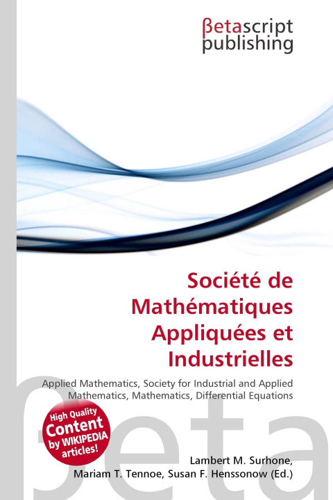 Libro Société de Mathématiques Appliquées et Industrielles Mariam T. Tennoe