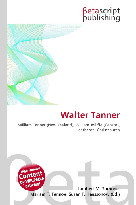 Kniha Walter Tanner Mariam T. Tennoe