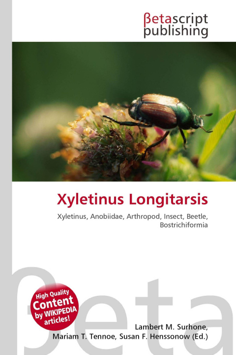 Knjiga Xyletinus Longitarsis Mariam T. Tennoe