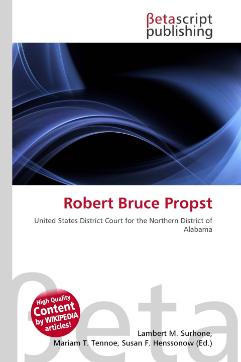 Kniha Robert Bruce Propst Mariam T. Tennoe
