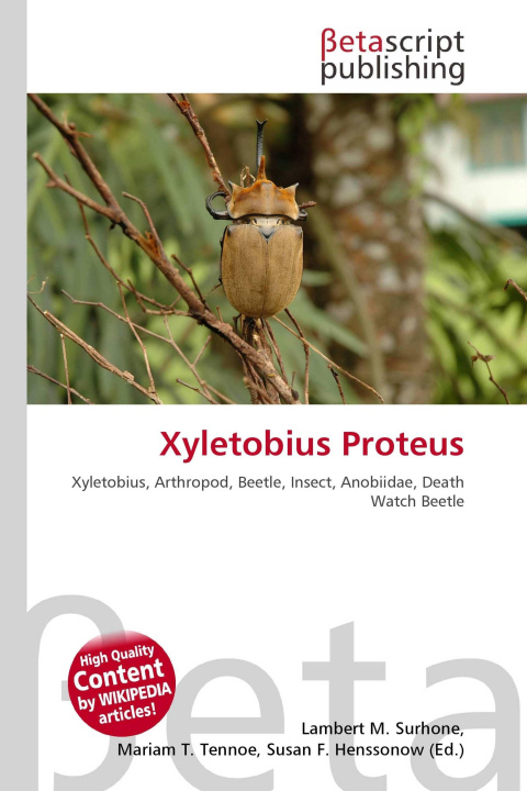Kniha Xyletobius Proteus Mariam T. Tennoe