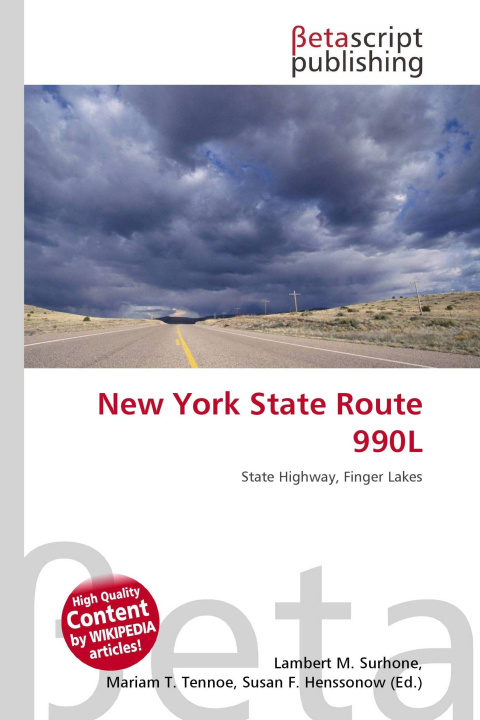 Kniha New York State Route 990L Mariam T. Tennoe