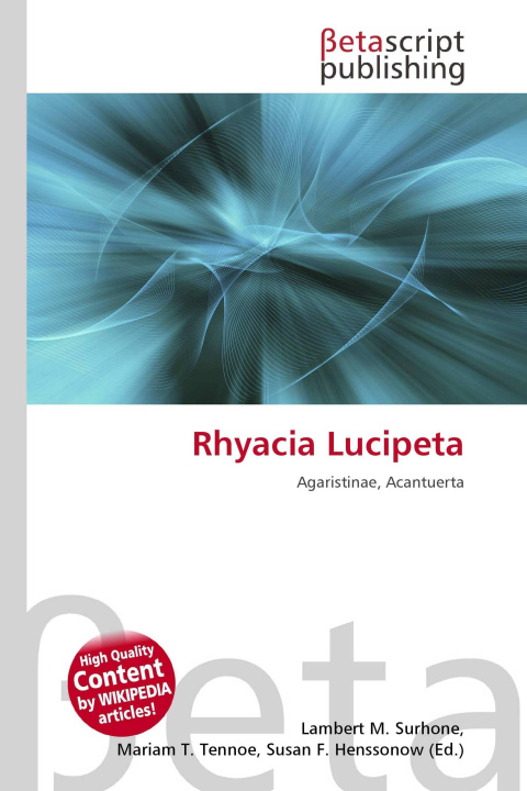 Książka Rhyacia Lucipeta Mariam T. Tennoe