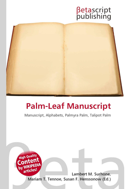 Kniha Palm-Leaf Manuscript Mariam T. Tennoe