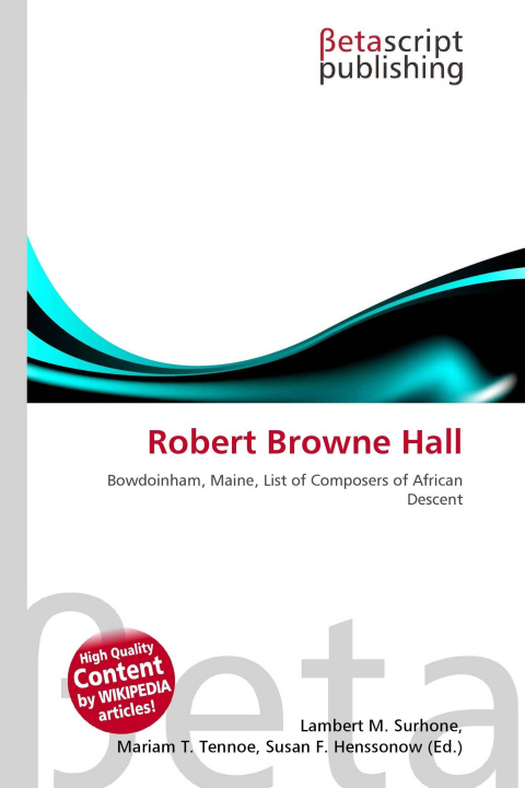 Kniha Robert Browne Hall Mariam T. Tennoe