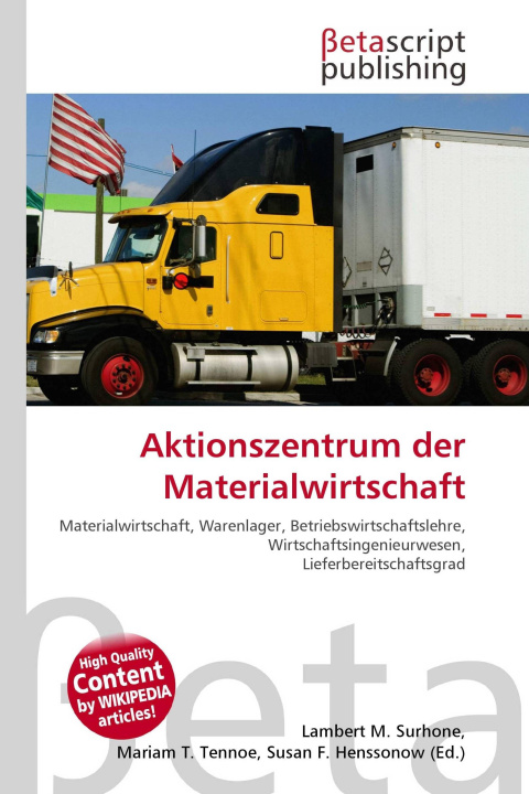 Kniha Aktionszentrum der Materialwirtschaft Mariam T. Tennoe
