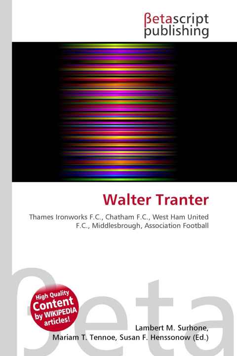 Kniha Walter Tranter Mariam T. Tennoe