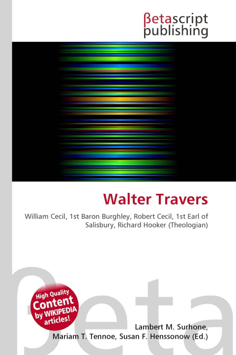 Knjiga Walter Travers Mariam T. Tennoe