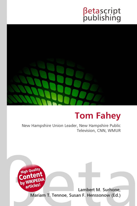 Kniha Tom Fahey Mariam T. Tennoe