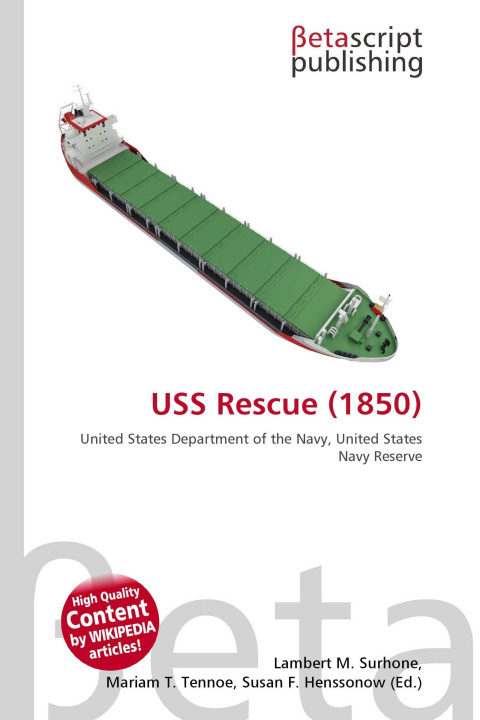 Kniha USS Rescue (1850) Mariam T. Tennoe