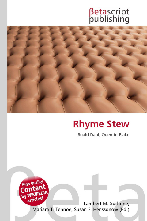 Kniha Rhyme Stew Mariam T. Tennoe
