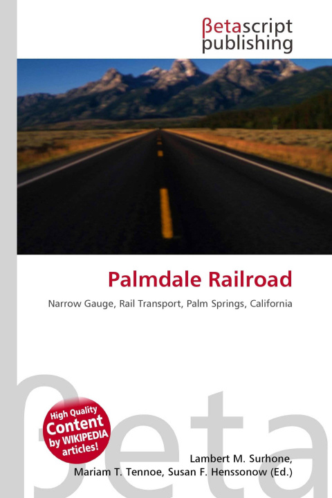 Kniha Palmdale Railroad Mariam T. Tennoe