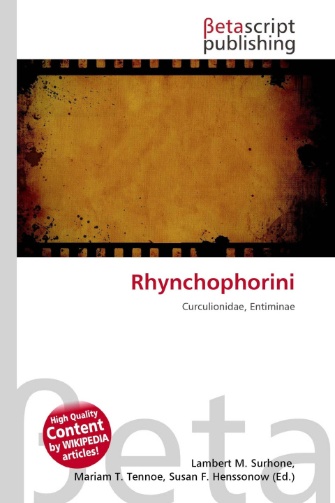 Knjiga Rhynchophorini Mariam T. Tennoe