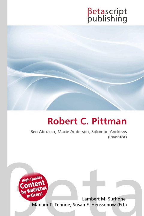 Kniha Robert C. Pittman Mariam T. Tennoe