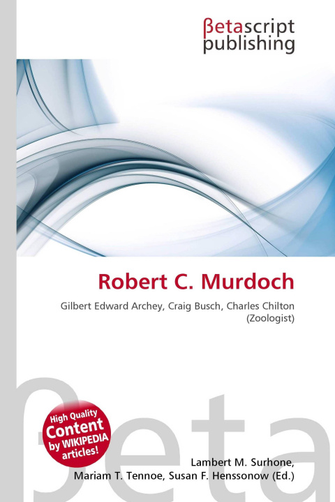 Kniha Robert C. Murdoch Mariam T. Tennoe