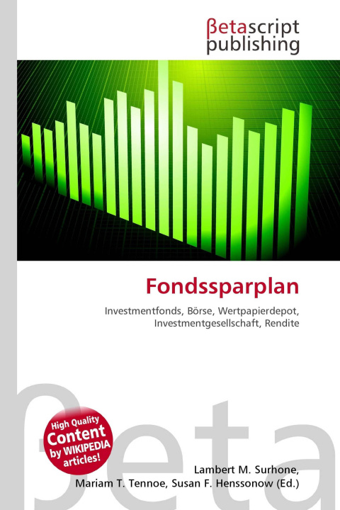 Kniha Fondssparplan Mariam T. Tennoe