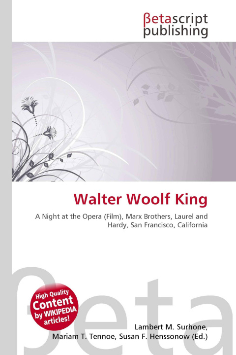 Knjiga Walter Woolf King Mariam T. Tennoe