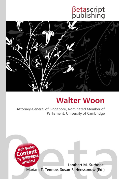 Kniha Walter Woon Mariam T. Tennoe
