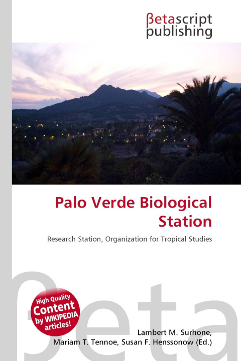 Kniha Palo Verde Biological Station Mariam T. Tennoe