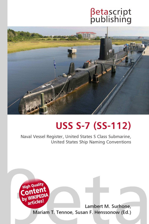 Kniha USS S-7 (SS-112) Mariam T. Tennoe