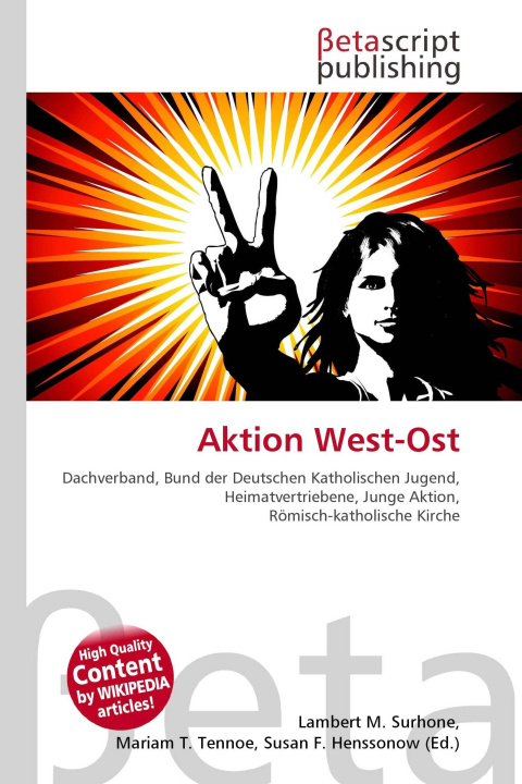 Kniha Aktion West-Ost Mariam T. Tennoe