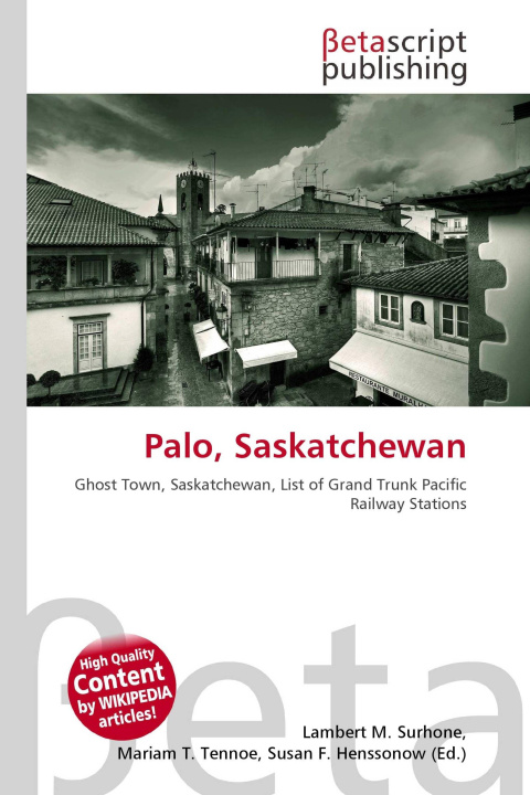 Kniha Palo, Saskatchewan Mariam T. Tennoe