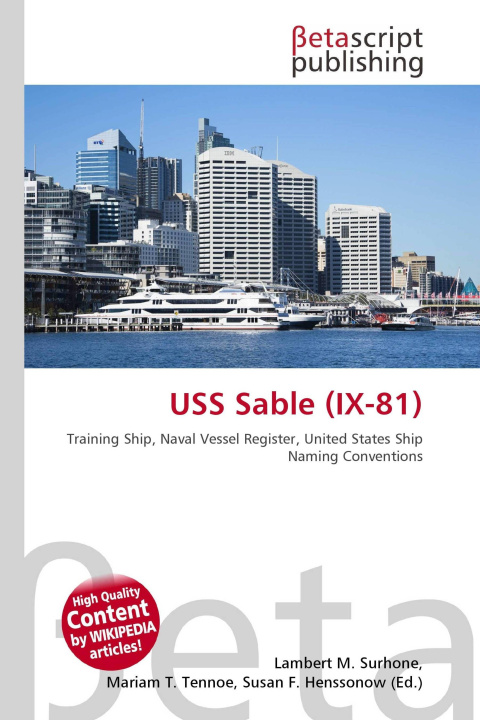 Kniha USS Sable (IX-81) Mariam T. Tennoe