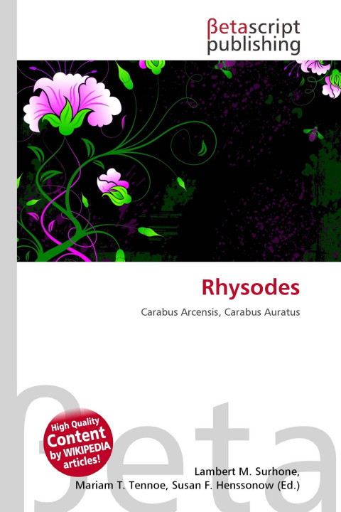 Kniha Rhysodes Mariam T. Tennoe