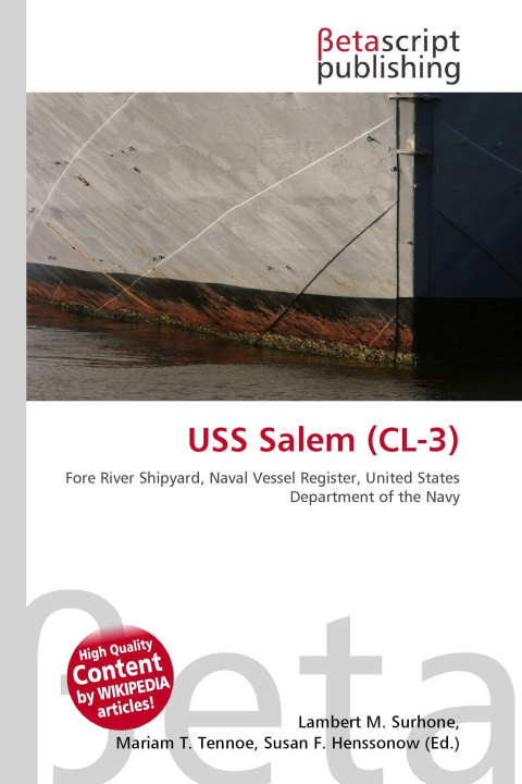 Kniha USS Salem (CL-3) Mariam T. Tennoe